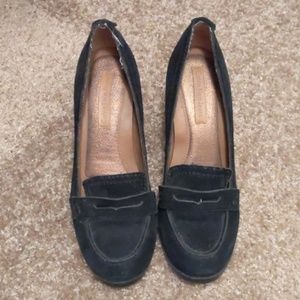Calvin Klein Black loafer heels